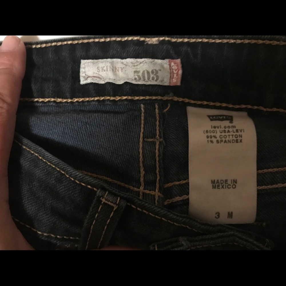 Levi’s 503 skinny jeans